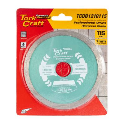 DIAMOND BLADE 115MM CONTINUES RIM HOT PRESSED CONTRACTOR — image 1