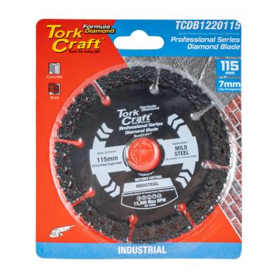 DIAMOND BLADE 115MM SEGMENTED HOT PRESSED CONTRACTOR — image 1