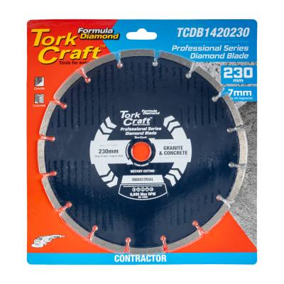 DIAMOND BLADE 230MM SEGMENTED LASER INDUSTRIAL — image 1