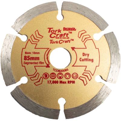 DIAMOND BLADE 85MM X 15MM SEGMENTED PROFESIONAL — image 1