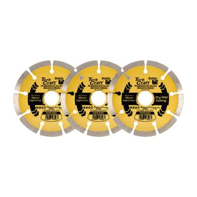 DIAMOND BLADE SEGMENTED 115MM PROFESSIONAL BULK 3 PACK SHRINK — image 1