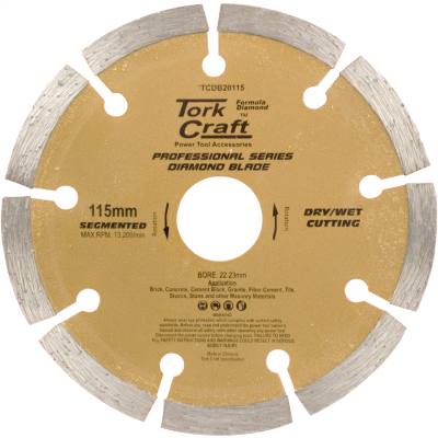 DIAMOND BLADE 115MM SEGMENTED PROFESIONAL — image 1