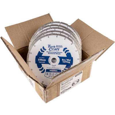 DIAMOND BLADE 230MM SEGMENTED PROFESIONAL 25PC BULK — image 1