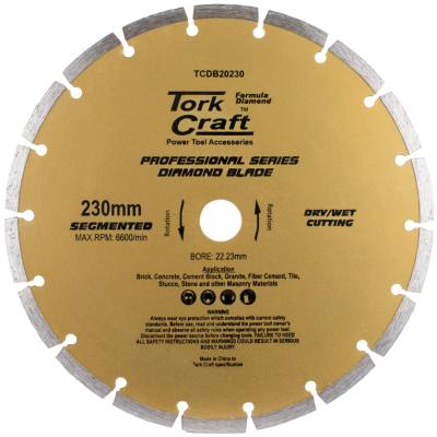DIAMOND BLADE 230MM SEGMENTED PROFESIONAL — image 1