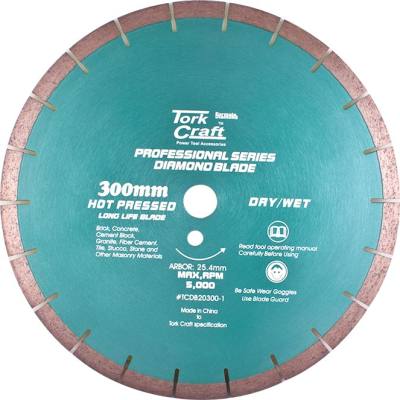 DIA. BLADE 300x12x25.4MM GEN. PURP. HOT PRESSED SEGMENTED — image 1
