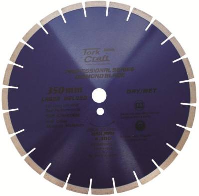 DIAMOND BLADE 350x25.4MM CONCRETE LASER WELDED SEGMENTED — image 1