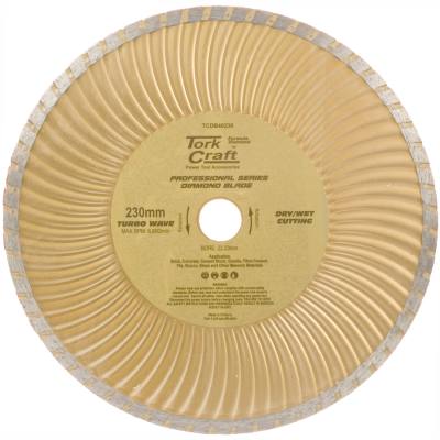 DIAMOND BLADE 230MM TURBO WAVE PROFESIONAL — image 1