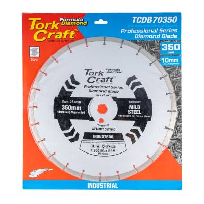 DIAMOND BLADE SEG.350X25.4 METAL CUTTING — image 1