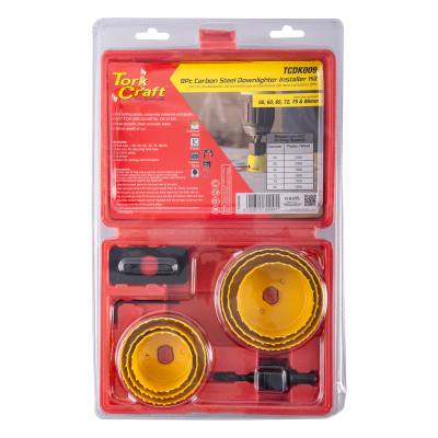DOWNLIGHTER INSTALLERS KIT 9PCE IN CASE — image 1