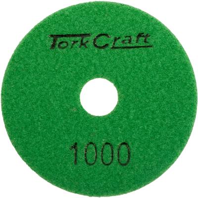 100MM DIAMOND POLISHING PAD 1000 GRIT DRY USE — image 1