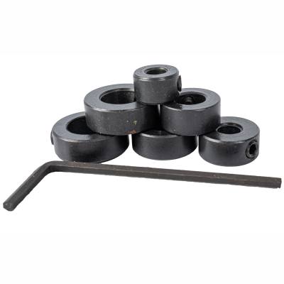 TORK CRAFT 7PC DRILL STOP SET (5.6.8.10.11.12MM) C/W ALLEN KEY — image 1