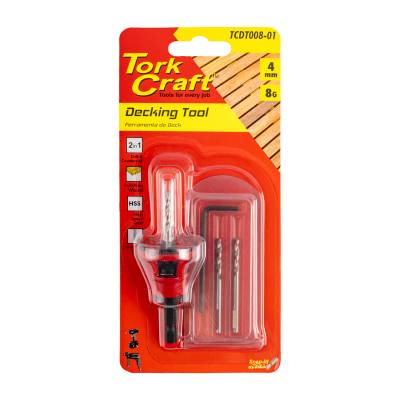 DECKING TOOL 8G STD HEAD PRE-DRILL & COUNTERSINK — image 1