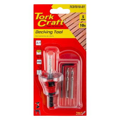 DECKING TOOL 10G STD HEAD PRE-DRILL & COUNTERSINK — image 1