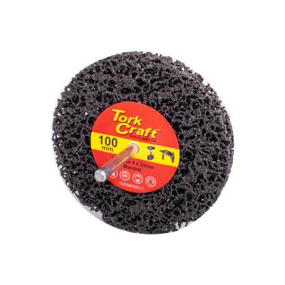 FACE OFF DISC 100MM FITTED 6MM MANDREL CARDED FOR A DRILL — image 1