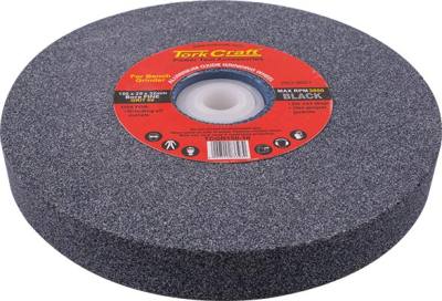 GRINDING WHEEL 150X20X32MM BORE 60GR W/BUSHES FOR B/G BLACK — image 1