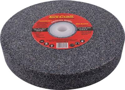 GRINDING WHEEL 150X25X32MM BORE COARSE 36GR W/BUSHES FOR BENCH GRINDER — image 1