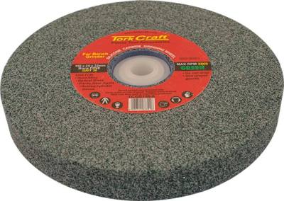 GRINDING WHEEL 150X20X32MM GREEN COARSE 36GR W/BUSHES FOR BENCH GRIN — image 1