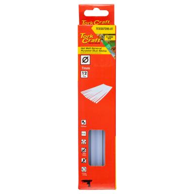 GLUE STICK 07 X 200MM 12PC HOT MELT GEN. PURPOSE EVA 18000CPS — image 1