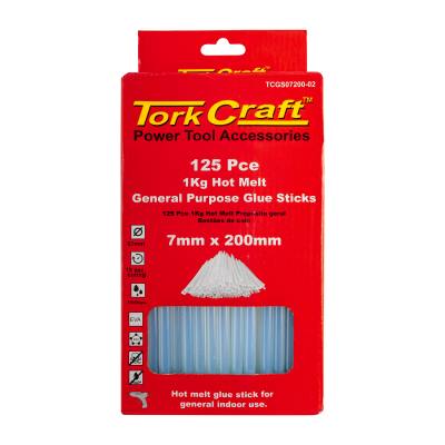 GLUE STICK 07 X 200MM 125PC 1KG HOT MELT GEN. PURPOSE EVA 18000CPS — image 1