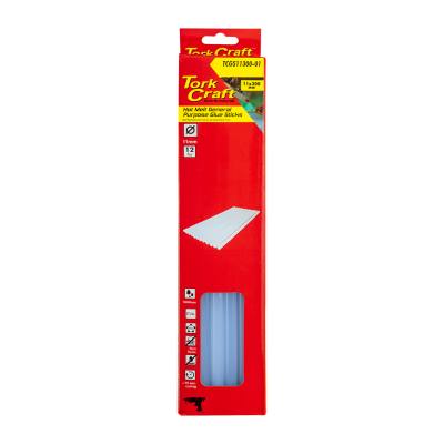 GLUE STICK 11 X 300MM 12PC HOT MELT GEN. PURPOSE EVA 18000CPS — image 1
