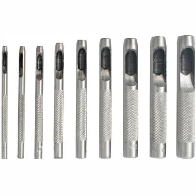 HOLLOW PUNCH SET 9PC 2.5-10MM CARB. STEEL — image 1