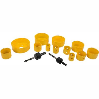 HOLE SAW SET 15PCE IN CASE CARBON STEEL — image 1