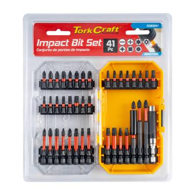 IMPACT BIT SET 41PC BIT HOLDER INSERT BIT 25MM POWER BIT 50MM & 90MM — image 1