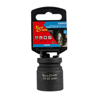 22MM 1/2' DRIVE 6PT IMPACT SOCKET — image 1