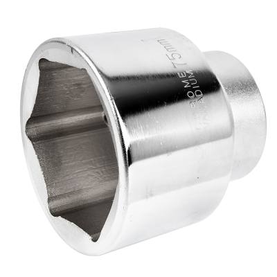 SOCKET 75MM 1' DRIVE CRV HEX — image 1