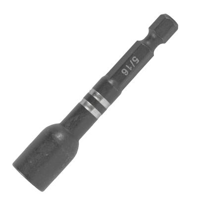IMPACT NUTSETTER 5/16'X 65MM MAGNETIC CARDED — image 1