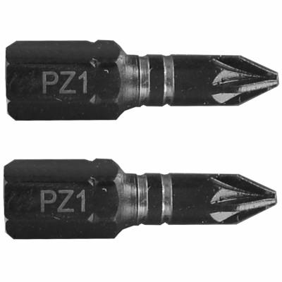 IMPACT POZI.1 X 25MM INS.BIT 2/CARD PZ1 — image 1