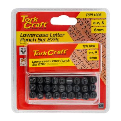 LETTER PUNCH SET 6MM (A-Z) CAPITAL BLACK FINISH — image 1