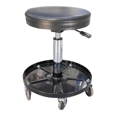 MECHANIC CHAIR ADJ. ROUND SEAT & TOOL TRAY — image 1