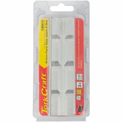 VICE JAWS MAGNETIC ALUM. 125MM X 32MM 2PC PRISM FACE — image 1