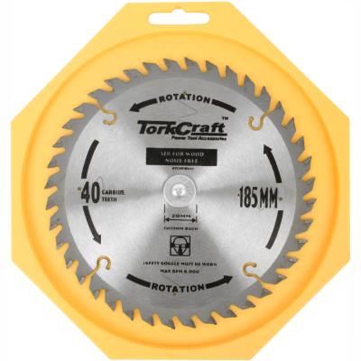 BLADE TCT NOISE FREE 185X40T 20-16MM — image 1