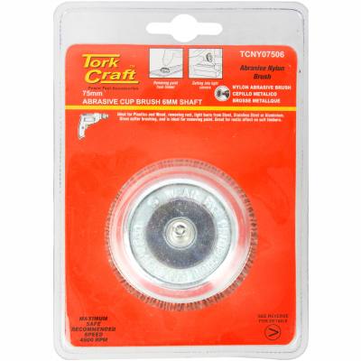 NYLON CUP BRUSH 75 X 6MM TCW — image 1