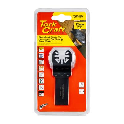 QUICK CHANGE FLUSH CUT METAL SAW BLADE 22MM(7/8')18TPI — image 1