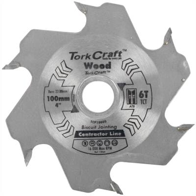 BLADE BISCUIT JOINER 100 X 6T 22.0MM TCT — image 1