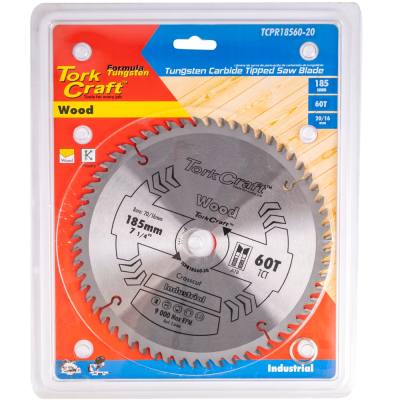 BLADE TCT 185 X 60T 20/16 ATB POSITIVE PROFESIONAL INDUSTRIAL — image 1