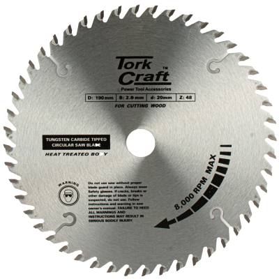 BLADE TCT 190 X 48T 30/20/16 TCG POSITIVE PROFESIONAL INDUSTRIAL — image 1