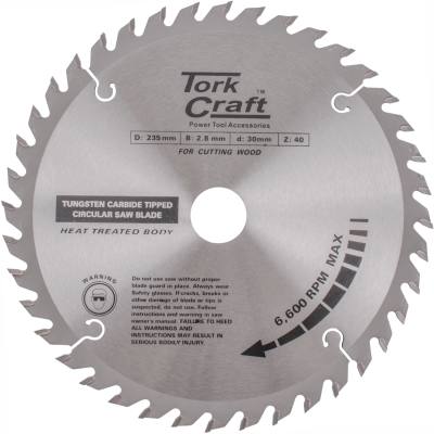 BLADE TCT 235 X 40T 30/25/16 ATB POSITIVE PROFESIONAL INDUSTRIAL — image 1