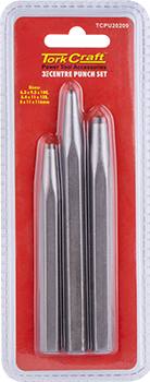TORK CRAFT CENTER PUNCH SET 3PC — image 1