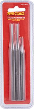 TORK CRAFT LONG PIN PUNCH SET 3PC — image 1