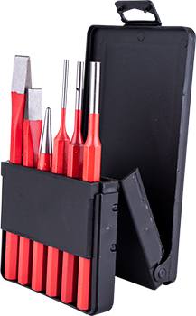 TORK CRAFT CHISEL AND PUNCH SET 6PC — image 1