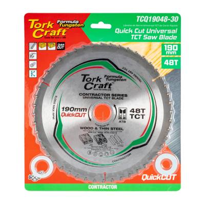 UNIVERSAL QUICK CUT TCT BLADE 190X48T 30-20-16 — image 1