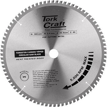 TCT BLADE STEEL CUTTING. 300 X 80T 25.4 BORE — image 1