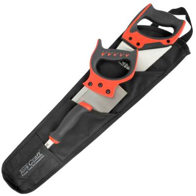 SAW SET 3PC HAND/BACK/JOB SAW NYLON BAG — image 1