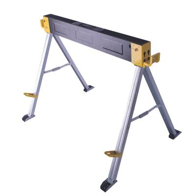 SAW HORSE STEEL TRESSLE 900MM X 730MM FOLDABLE SINGLE FRAME — image 1