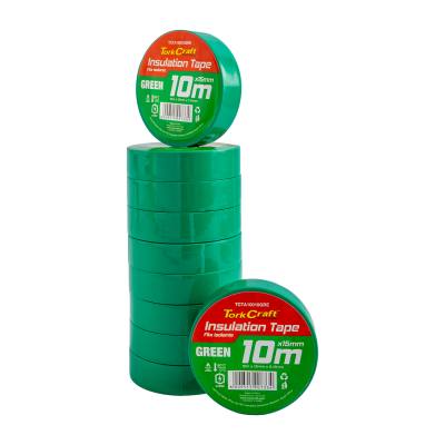 0.15MMX15MMX10M GREEN INSULATION TAPE — image 1