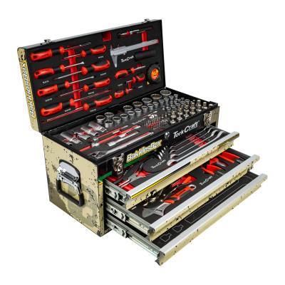 TOOL BOX 154 PCE 3 DRAWER & TOP TRAY LIMITED EDITION TRACK BOX BAKKIES — image 1